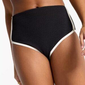 Calia Tipped High Rise Bikini Swim Bottoms